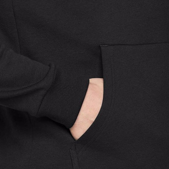 Under Armour Men's Coldgear Fleece Pullover Patch Hoodie - Black (X-Large) - Picture 5 of 6